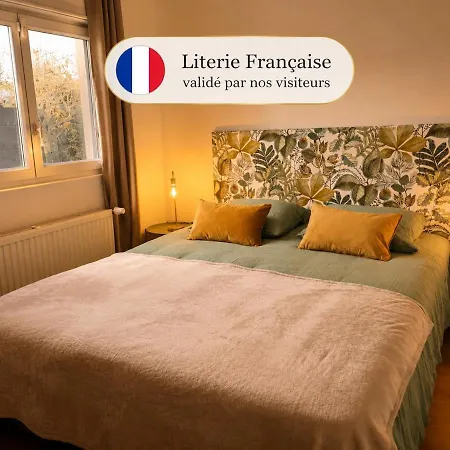 Refuge De La Glycine - 2 - Literie Premium Vakantiehuis Marck